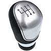 HZTWFC Ghetta della leva del pomello cambio auto in argento a 6 velocità OEM # per Fiesta MK7 C-max Galaxy Kuga Transit