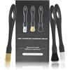 Lyivisk 3 Pezzi Pennello Pulizia Auto, Spazzole Pulizia Dettagli Auto, Pennello Pulizia Auto Interni, Set di Pennelli per Auto Detailing per Lavaggio Cerchi, Pneumatici, Punte di Scarico, Motore, Cruscotto