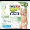 Pannolini mutandina Taglia 7 Babylino PREMIUM SOFT - Da 15 a 25 Kg