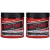 Manic Panic Electric Tiger Lily Classic Creme, colore semipermanente arancione vegano e cruelty-free, 2 x 118 ml