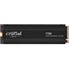 Crucial SSD 4TB Crucial T700 PCI Express 5.0 M.2 con dissipatore Nero [CT4000T700SSD5]