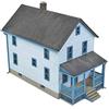Cornerstone Walthers Cornerstone Scale Model Story Frame House Kit, 1/16 12.7 X 6.3 X 10.3cm Modello in Scala 1:87 Ho, Colore, 933-3786