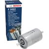 Bosch Filtro benzina F5002 - Separa le particelle dal carburante, protegge il sistema di iniezione