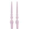 Cereria Di Giorgio - 4 Candele Voluta - Ø 2.2 cm h. 30 cm - Viola Polvere