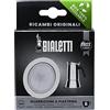 Bialetti Ricambi, Include 1 Guarnizione e 1 Piastrina, Compatibili con Venus, Kitty, Musa e Class (6 Tazze)
