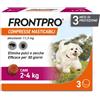 Boehringer Ingelheim FrontPro Antiparassitario Cane 2-4kg - 3 Compresse