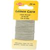 Kleiber - Filo di Lino 11,8 x 6,2 x 0,4 cm, Grigio Chiaro
