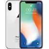 APPLE iPhone X 256GB Argento - Con nuova Batteria - Molto Buono
