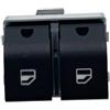 HZTWFC Lato anteriore del driver del pulsante dell'interruttore della console di sollevamento della finestra elettrica 6Q0959858 6Q0 959 858 Per VW Seat Ibiza Cordoba 6L2 POLO 9N 2001-2009 Per Fox 5Z1