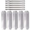 Hiorucet Set di ricambi per Barbecue Nexgrill a 5 bruciatori 720-0888, 720-0888N, Nexgrill a 4 bruciatori 720-0830H, Members Mark 720-0882D, Piastre riscaldanti in Acciaio Inox e Tubi di Ricambio.