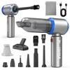 Yomile Aspirabriciole Senza Fili 4 in 1, Aspirapolvere Auto 25000PA Aspirapolvere Senza Fili Potente con Motore Brushless, Mini aspirapolvere Soffiatore Aspiratore per Casa, Ufficio, Cucina