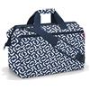 reisenthel allrounder L pocket - Borsa da Medico Multifunzione, Lavoro e Tempo Libero, con Tracolla e Passante per Trolley, 32 L, Fantasia Signature Navy