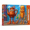 Trefl - BrainRots, Heroes of the City - Puzzle da 200 pezzi - Un puzzle colorato ambientato in un universo surreale, per bambini dai 7 anni in su