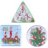 HENBRANDT 6 x Mini Elfin Around Christmas Xmas Maze Puzzle Boys Girls Toys Party Favour Stocking Filler