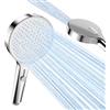 Luxear Soffione Doccia Alta Pressione Doccino per Doccia Grande 130mm