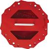 Accuform KCC620 - Serratura compatta per serratura a gruppo STOPOUT Look 'n Stop, lunghezza 10,2 cm, larghezza 10,2 cm, profondità 10,2 cm, colore: Rosso