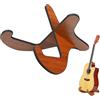 NOLACE Supporto Chitarra da Terra in Legno Universale | Elettrica, Porta X Smontabile, Classica, Acustica, Basso Ukulele Stand Cavalletto Portatile, Protezione Antigraffio
