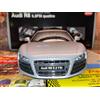 Kyosho 09216S KYOSHO 1 /18 AUDI R8 5.2FSI QUATTRO SILVER NEW SHIPPING WORLDWIDE