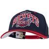 Mitchell & Ness Team Arch Cappellino da Baseball con Chiusura Classic Red Snapback - Minnesota Timberwolfes (Blu/Nero)