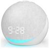 Venchin Sveglia da Comodino 4 in 1: Rumori Bianchi con 25 Suoni 9 Luce Notturna Altoparlante Bluetooth 32 Volume Livello 7 Timer Rumore Bianco Neonato Snooze e 12/24 Ore Orologio da Tavolo Digitale