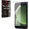 TECHGEAR Pellicola protettiva in vetro temperato antiriflesso per Galaxy Tab Active 5 da 8, durezza 9H, antigraffio, senza bolle, realizzata per Samsung Galaxy Tab Active 5 SM-X300 / SM-X306