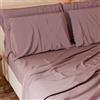 PETTI Artigiani Italiani - Set Lenzuola Cotone Piazza e Mezza Francese 4 Pezzi, Completo Letto con Lenzuolo Sopra, Lenzuolo Sotto con Angoli Elasticizzati e 2 Federe Lenzuola Cipria