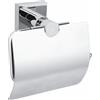 Tesa Hukk 40547 porta rotolo wc con coperchio- prodotto conforme, colla non utilizzabile codice prod: 40247-00000-00