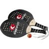 COR SPORT Coppia Racchette Beach Tennis + Pallina Nero .