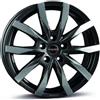 Cerchi in lega Borbet CW5 6.0x16 Mistral Anthracite Glossy Polished