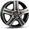 Cerchi in lega Borbet CWD 6.5x16 Mistral Anthracite Glossy Polished
