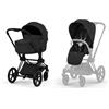 Cybex Platinum Duo Priam Telaio Matt Black Cybex New Generation - Comfort Collection Sepia Black