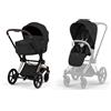 Cybex Platinum Duo Priam Telaio Rose Gold Cybex New Generation - Comfort Collection Sepia Black