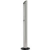 STUDIO T PORTACENERE INOX CON BASE H 92CM