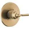 DELTA FAUCET T14035-CZ Saylor Valvola Trim, Bronzo Champagne, Maniglia Singola