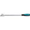 Hazet 914-15 Impugnatura con Snodo, Argento, Attacco Quadro, Massiccio, 12.5 mm 1/2 di Pollice