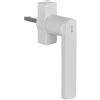 SIEGENIA Maniglia smart per finestre SIEGENIA 2° gen. bianco - Compatibile con Matter per l'inserimento nelle reti della smart home con sorveglianza dello stato, blocco centralizzati tramite accesso remoto