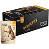 PrimaCat - Cibo classico completo per gatti, pollame in gelatina, cibo per gatti, confezione da 28 da 85 g