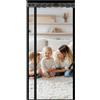 SWAWIS Zanzariera Magnetica 90x210 cm Zanzariera Porta Finestra Calamita Barriera Anti-Zanzare e Insetti, Installazione Rapida Senza Foratura