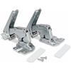 rep:labs Set di cerniere per porta compatibili con Bosch Siemens 481147 per Electrolux AEG 4071314258 per frigorifero congelatore per Miele 5546050