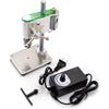 Toplionace Micro Trapano da Banco CA 100-240V con Adattatore di Alimentazione a Velocità Regolabile Mini Trapano Strumento di Riparazione di Orologi di Precisione (0,3-4MM)