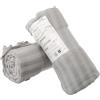 IKEA VITMOSSA - Copridivano in pile, 120 x 160 cm, 2 pezzi, colore: Grigio