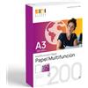 Sidi Global Market Fogli A3 200g, Carta per Stampante Laser e Inkjet, Carta Bianca per Stampare, Scrivere o Disegnare, Fogli DIN A3 297x420 mm Uso Professionale, Risma di Carta per Ufficio e Casa SIDI (200g, 150 fogli)