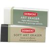 Derwent Art Eraser Set di 2 Gomme da Cancellare, di cui 1 x Morbida ed 1 x Ordinaria, Qualità Professionale