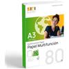 Sidi Global Market Fogli A3 80g, Carta per Stampante Laser e Inkjet, Carta Bianca per Stampare, Scrivere o Disegnare, Fogli DIN A3 297x420 mm Uso Professionale, Risma di Carta per Ufficio e Casa - SIDI (80g, 50 fogli)