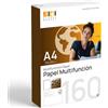 Sidi Global Market Fogli A4 160g, Carta per Stampante Laser e Inkjet, Carta Bianca per Stampare, Scrivere o Disegnare, Fogli DIN A4 210x297 mm Uso Professionale, Risma di Carta per Ufficio e Casa SIDI (160g, 250 fogli)
