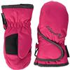Ziener Lollo - Guanti da Sci, Unisex, per Bambini, Unisex - Bambini, 191950, Rosa (Pop Pink), mélange Scuro, 80 cm