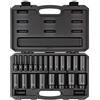 TEKTON Set di chiavi a bussola a percussione a 6 punte da 1/2, 21 pezzi (5/16-1-1/2) | SID92306