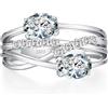 jiamiaoi Anello Donna Anelli Donna Argento 925, Anelli Fidanzamento Promise Ring Engagement Ring 5