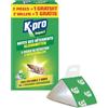 K.PRO VERT - Trappola per tarme, inodore, utilizzabile 3 mesi, 2 trappole + 1 gratis, tecnica professionale