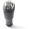 Car Passion Pomello Cambio Completo Compatibile con Cromato Ricambio Impugnatura Lente (5 Marce)
